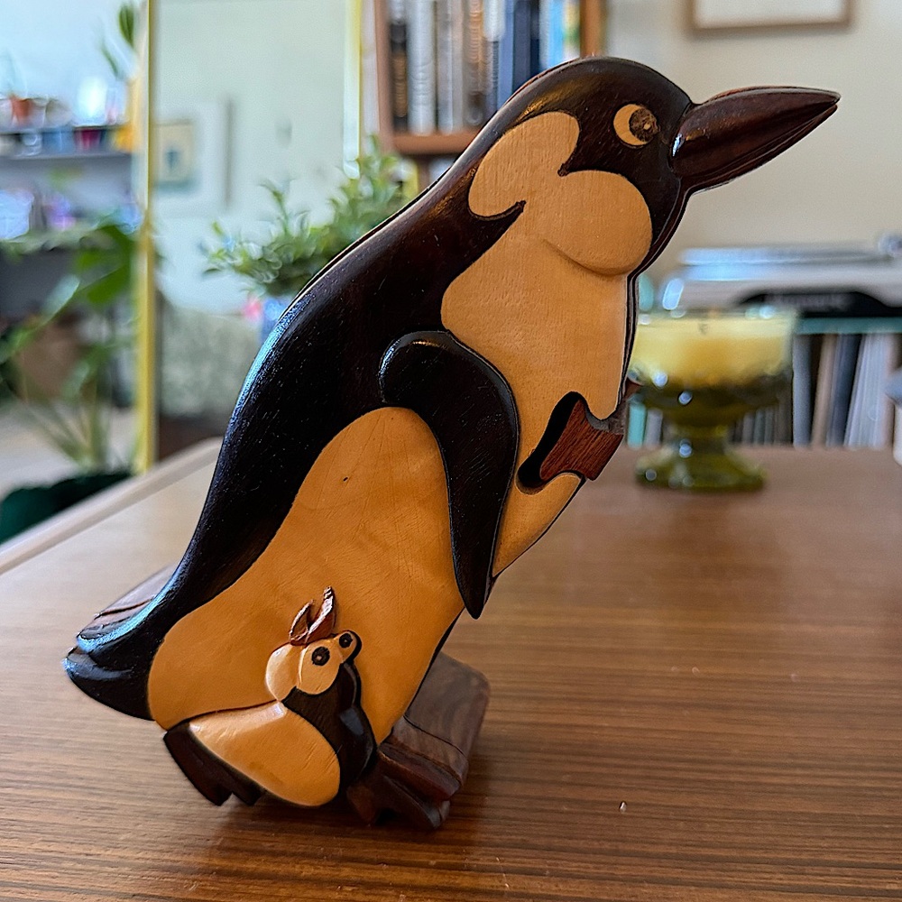 Penguin Puzzle Box
